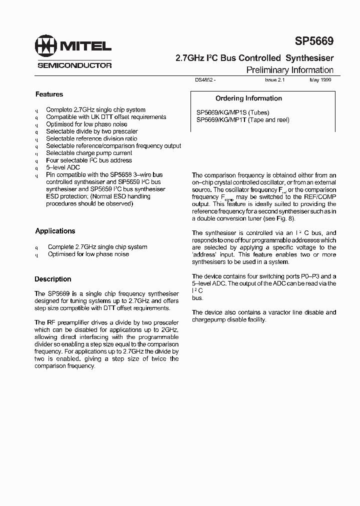 SP5669KGMP1T_1314965.PDF Datasheet