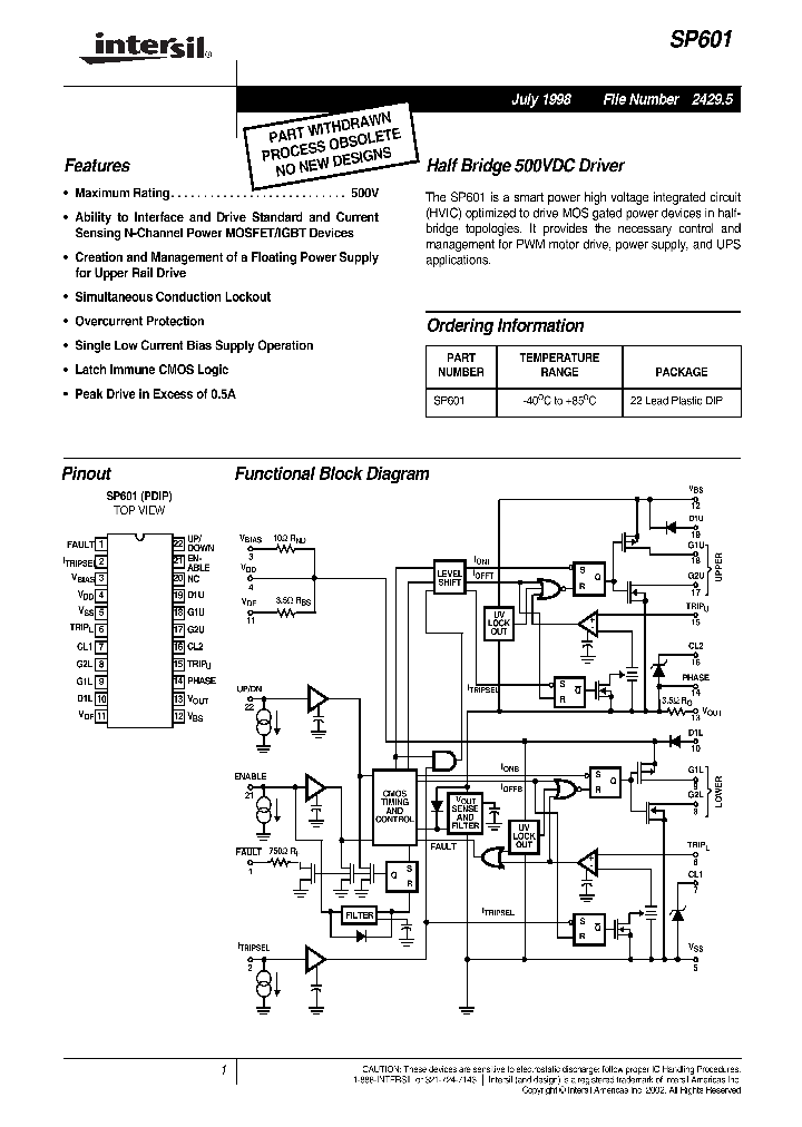 SP601_1085997.PDF Datasheet