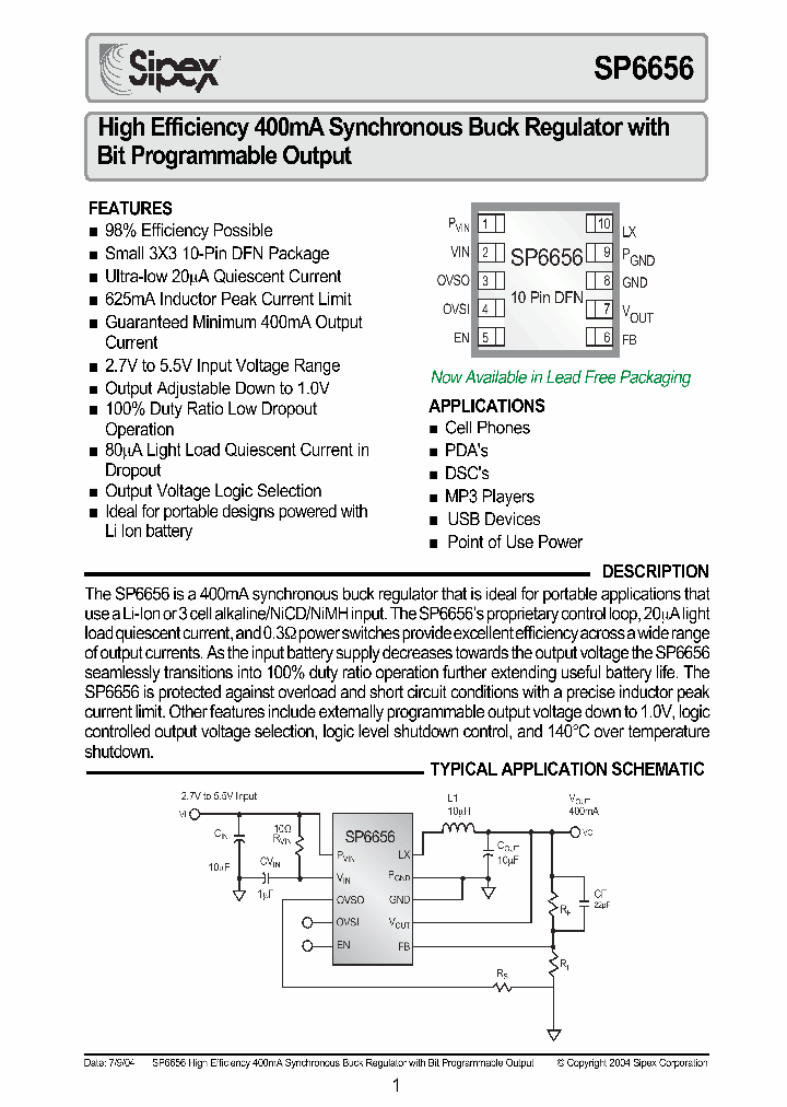 SP6656ERTR_1315063.PDF Datasheet