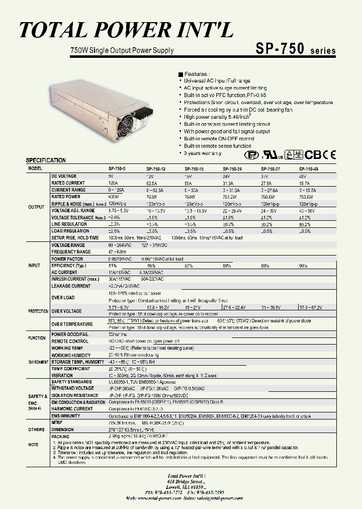 SP-750-5_1315113.PDF Datasheet