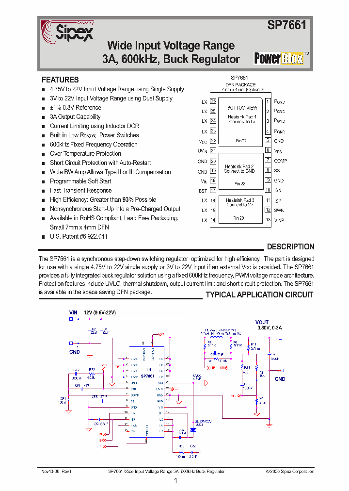 SP7661_1095833.PDF Datasheet