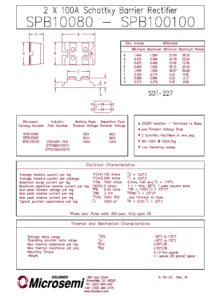 SPB10080_1141198.PDF Datasheet
