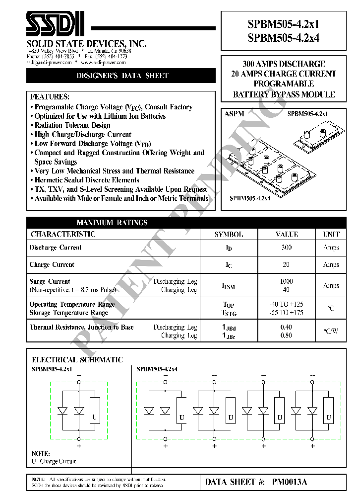 SPBM505-42X4_1315324.PDF Datasheet