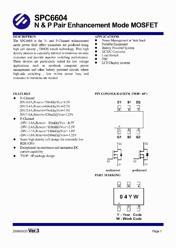 SPC6604ST6RG_1315346.PDF Datasheet