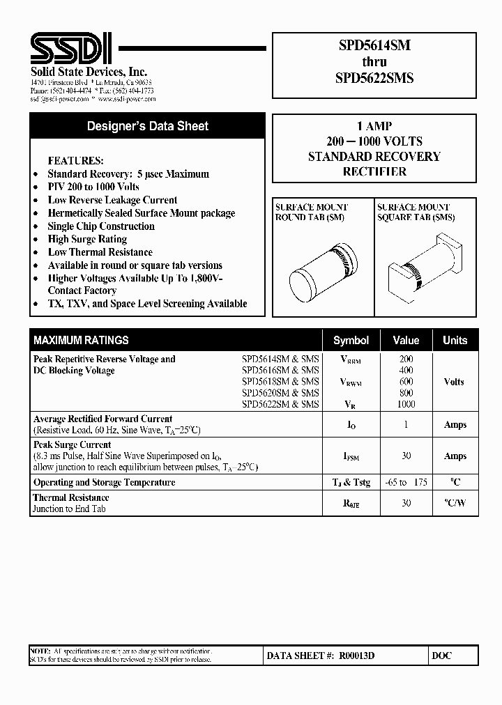 SPD5622SMS_1315402.PDF Datasheet