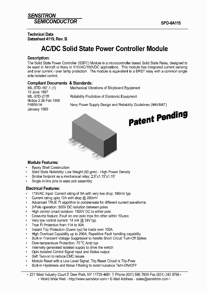 SPD-8A115_1315419.PDF Datasheet