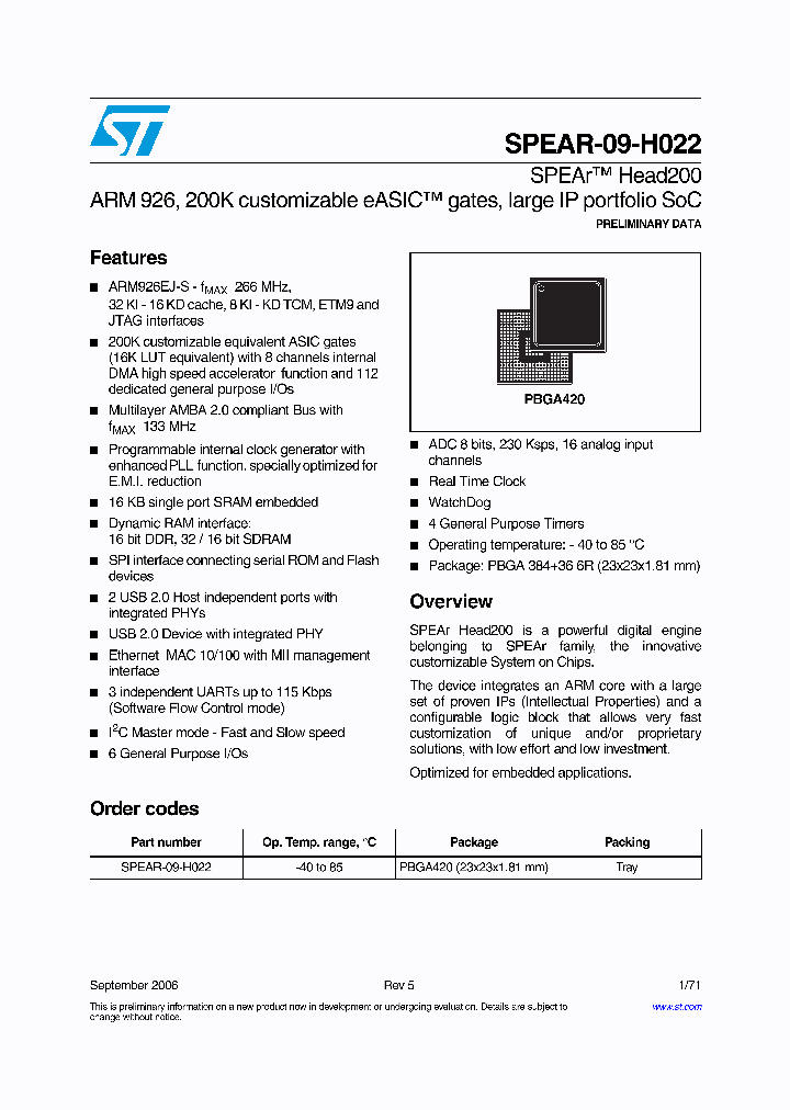 SPEAR-09-H02206_1138589.PDF Datasheet