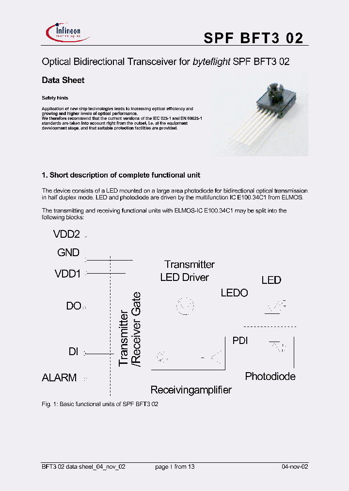 SPFBFT302_1315430.PDF Datasheet