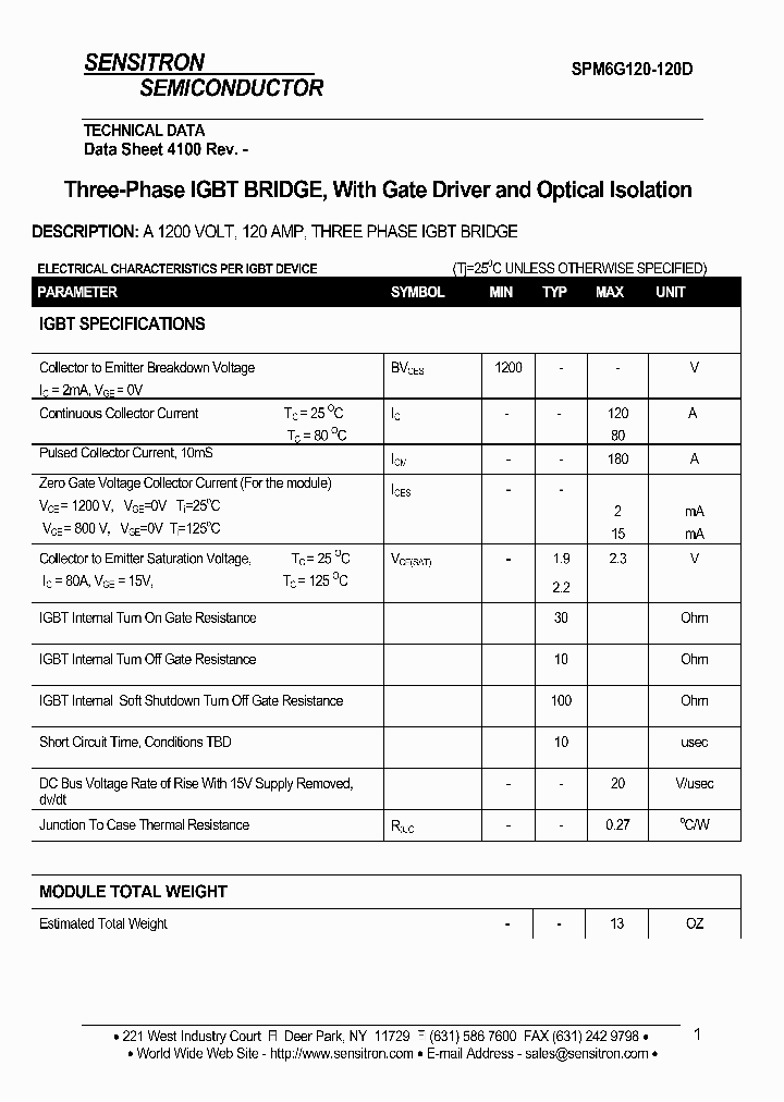 SPM6G120-120D_1315472.PDF Datasheet