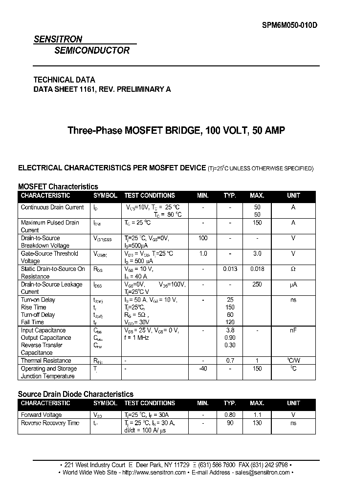 SPM6M050-010D_1315477.PDF Datasheet