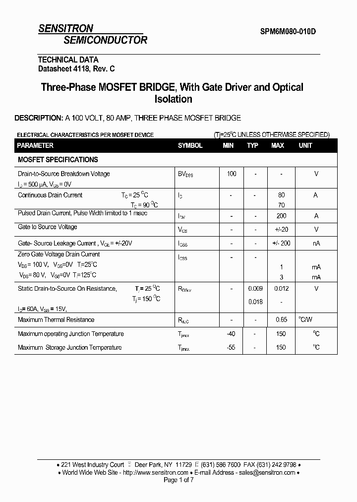 SPM6M080-010D_1315478.PDF Datasheet