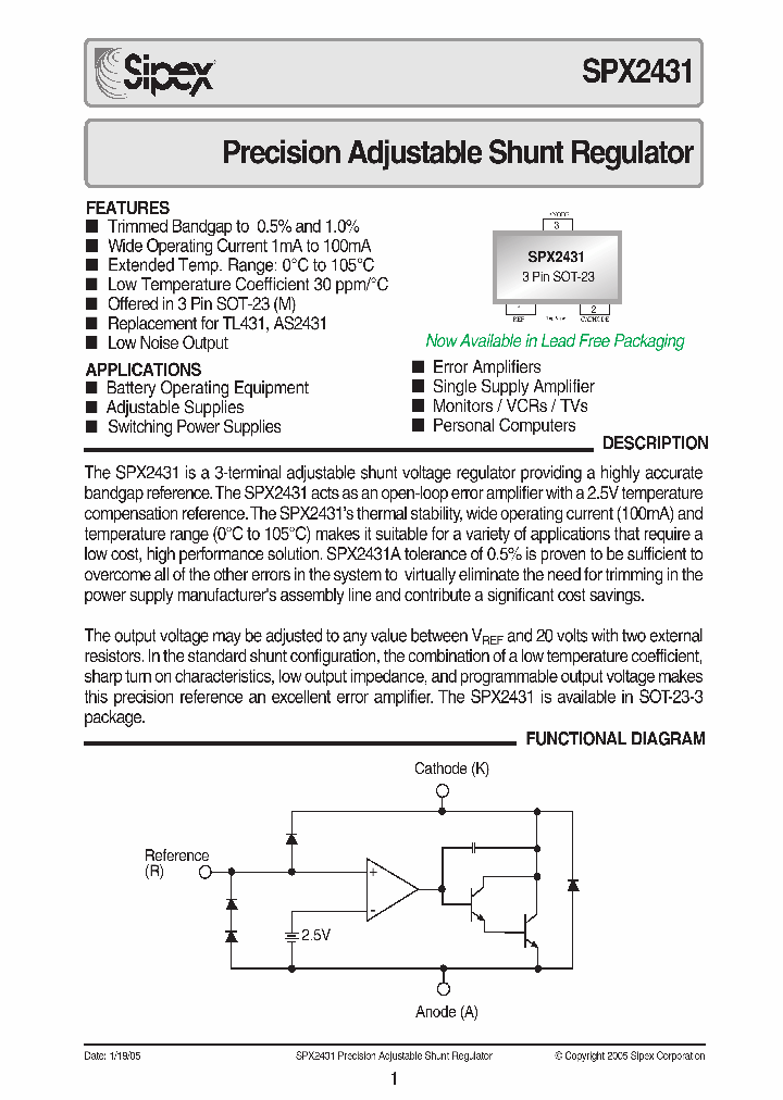 SPX243105_1315820.PDF Datasheet