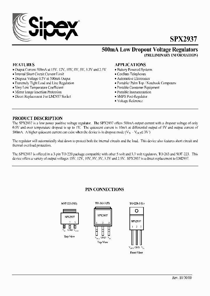 SPX2937U3-80_1315848.PDF Datasheet