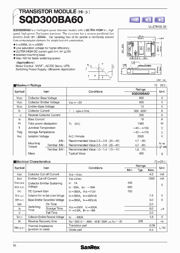 SQD300BA60_1315914.PDF Datasheet