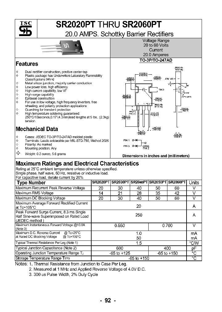 SR2060PT_1315979.PDF Datasheet