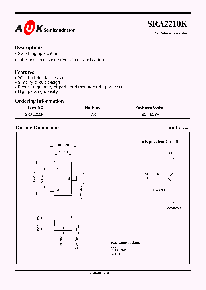 SRA2210K_1316176.PDF Datasheet