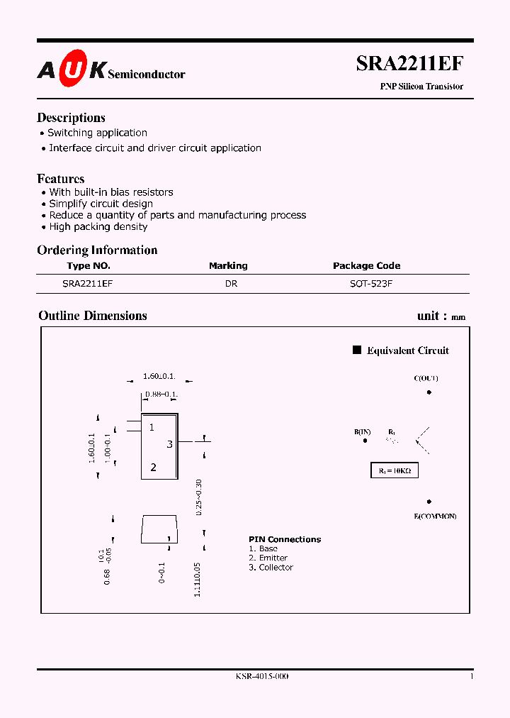SRA2211EF_1316184.PDF Datasheet