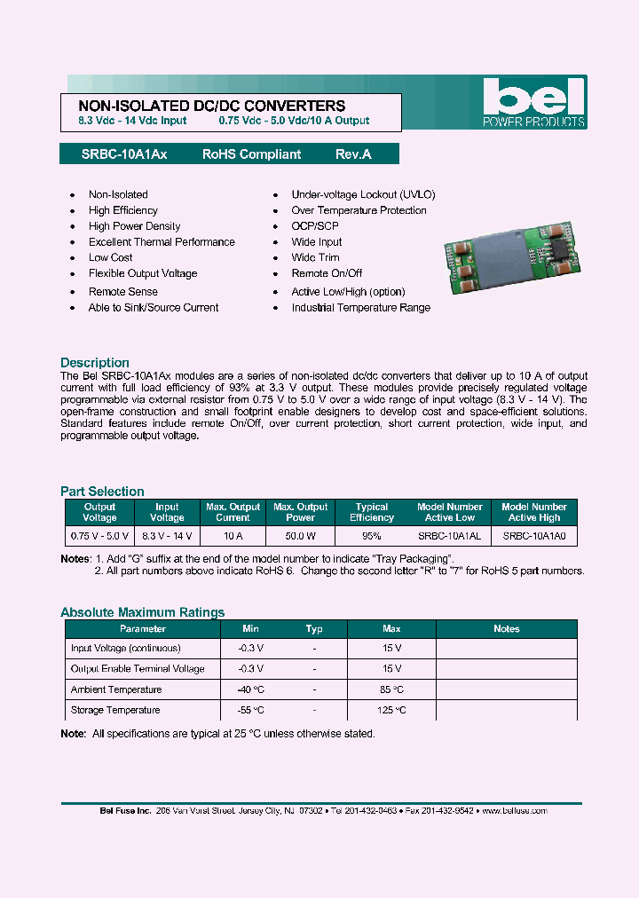 SRBC-10A1AL_1105273.PDF Datasheet