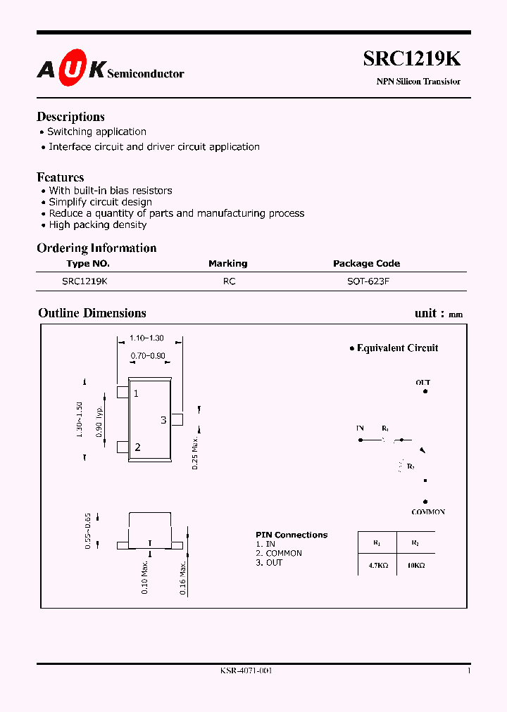 SRC1219K_1316345.PDF Datasheet
