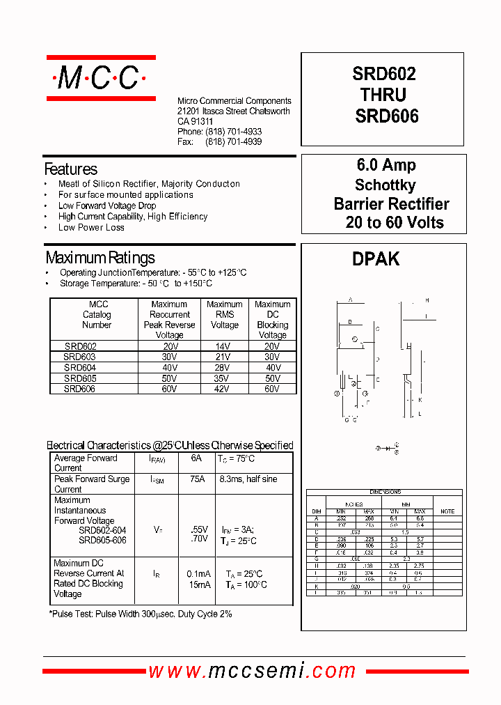 SRD606_1316363.PDF Datasheet