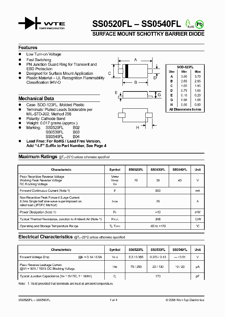 SS0540FL-T1_1316449.PDF Datasheet