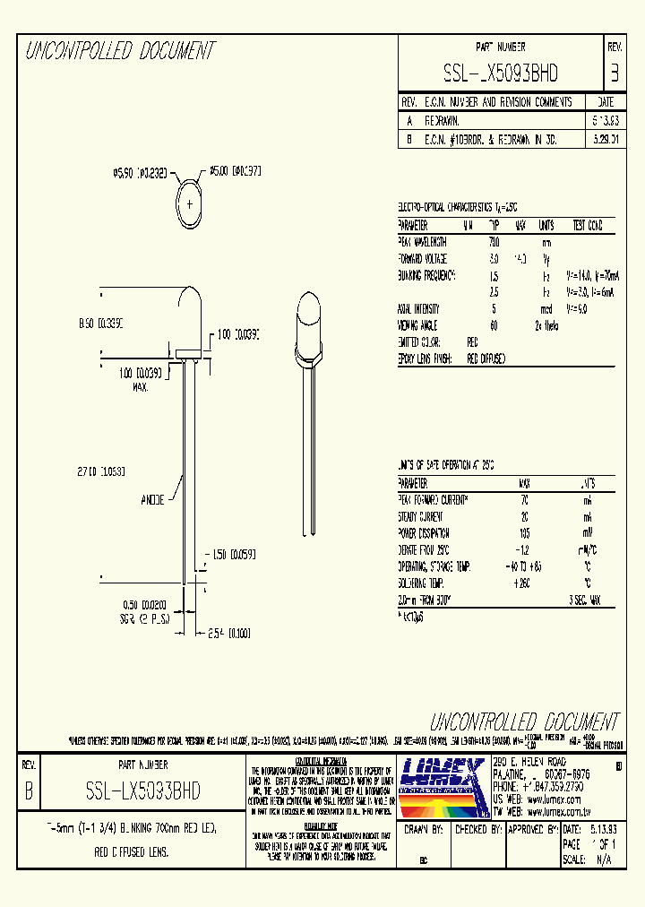 SSL-LX5093BHD_1316741.PDF Datasheet