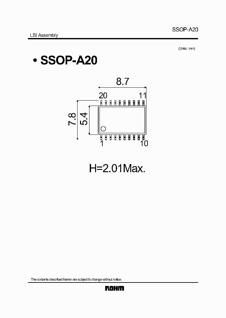 SSOP-A20_1316838.PDF Datasheet
