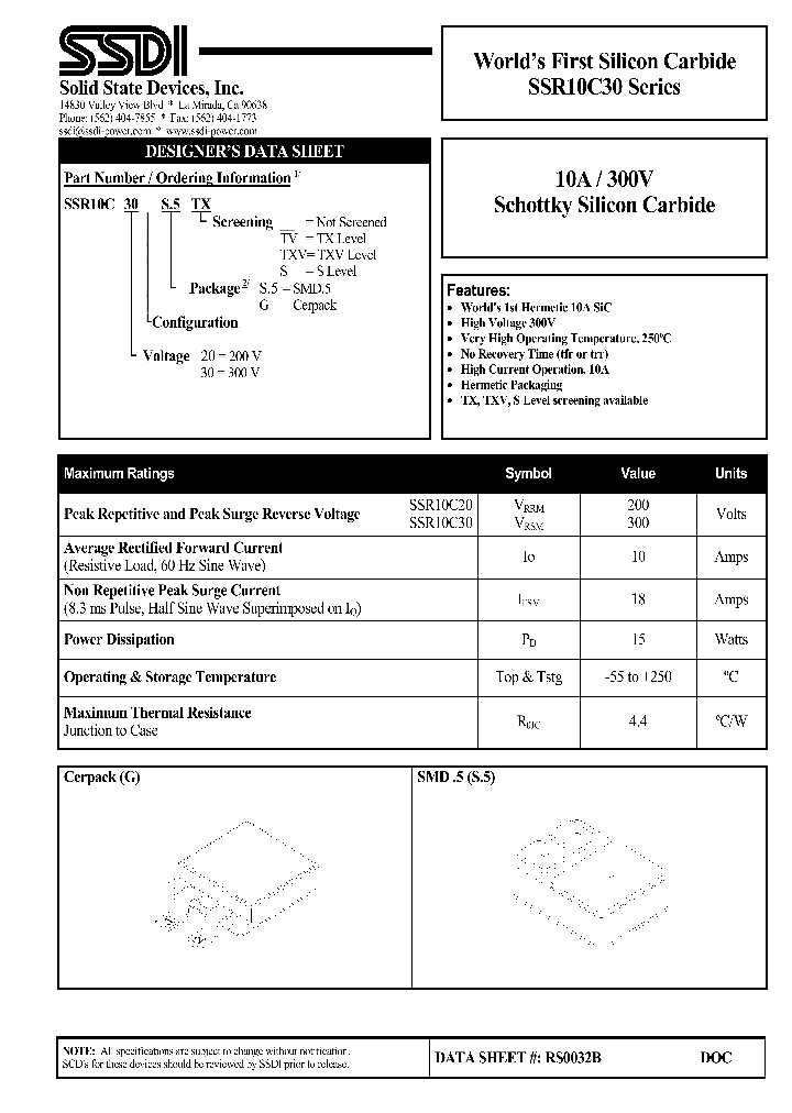 SSR10C30_1316886.PDF Datasheet