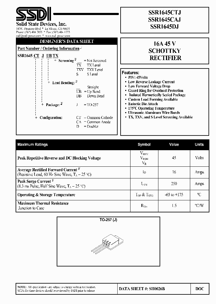 SSR1645DJ_1316895.PDF Datasheet