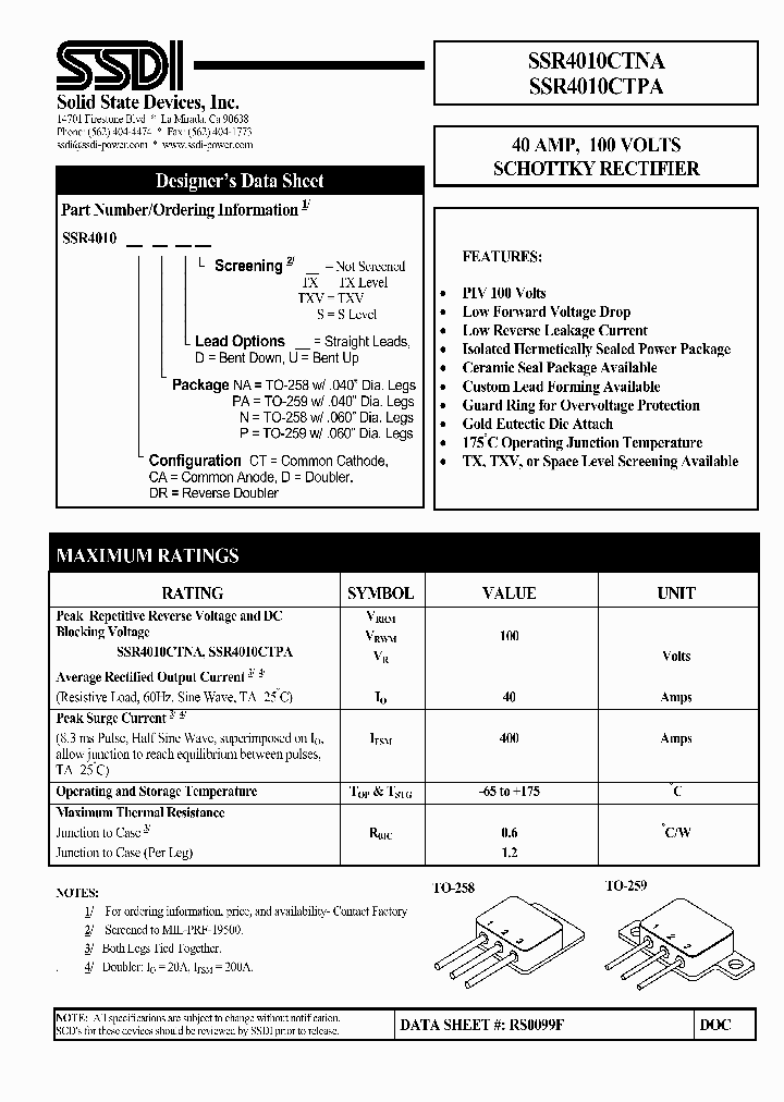 SSR4010CTNA_1131639.PDF Datasheet