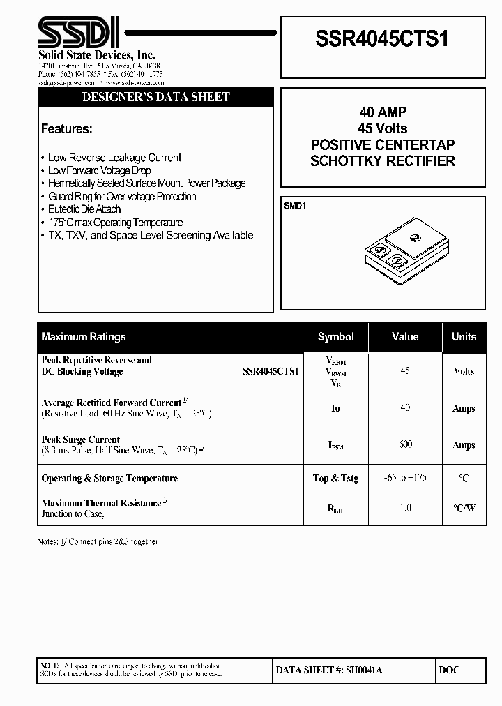 SSR4045CTS1_1131660.PDF Datasheet