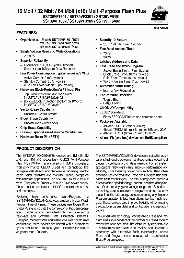 SST39VF6402-90-4I-EKE_1317056.PDF Datasheet