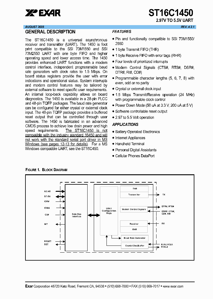 ST16C145005_1092749.PDF Datasheet