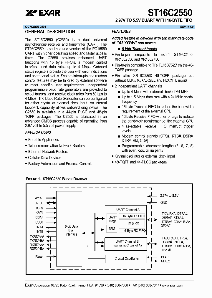 ST16C2550CJ44_1188616.PDF Datasheet