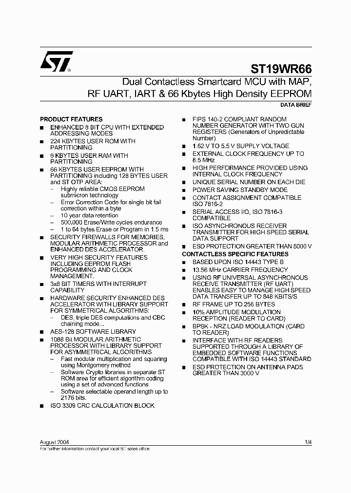 ST19WR66_1317298.PDF Datasheet