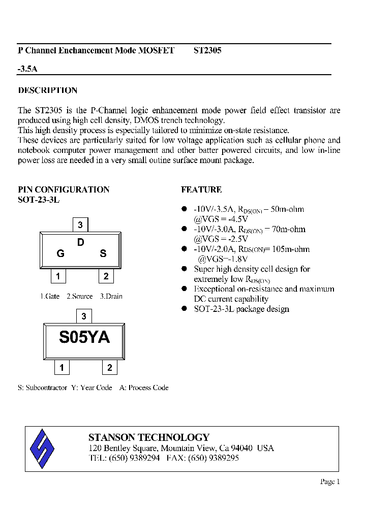 ST2305_1317352.PDF Datasheet
