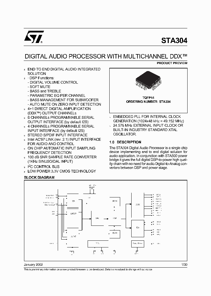 STA304_1317730.PDF Datasheet