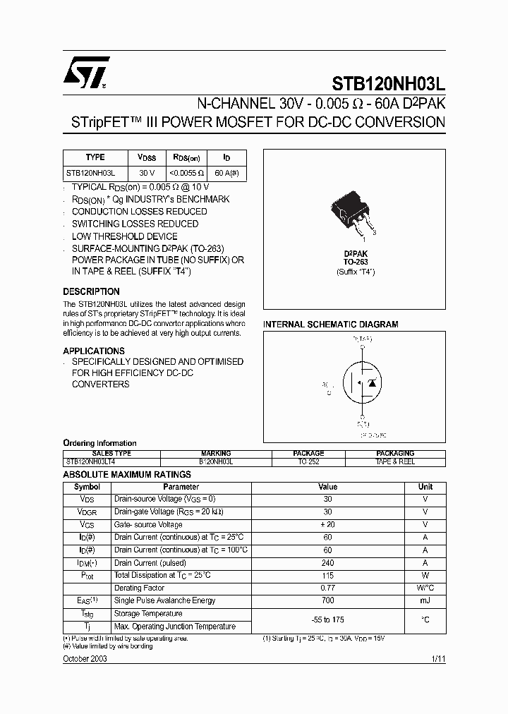STB120NH03LT4_1317813.PDF Datasheet