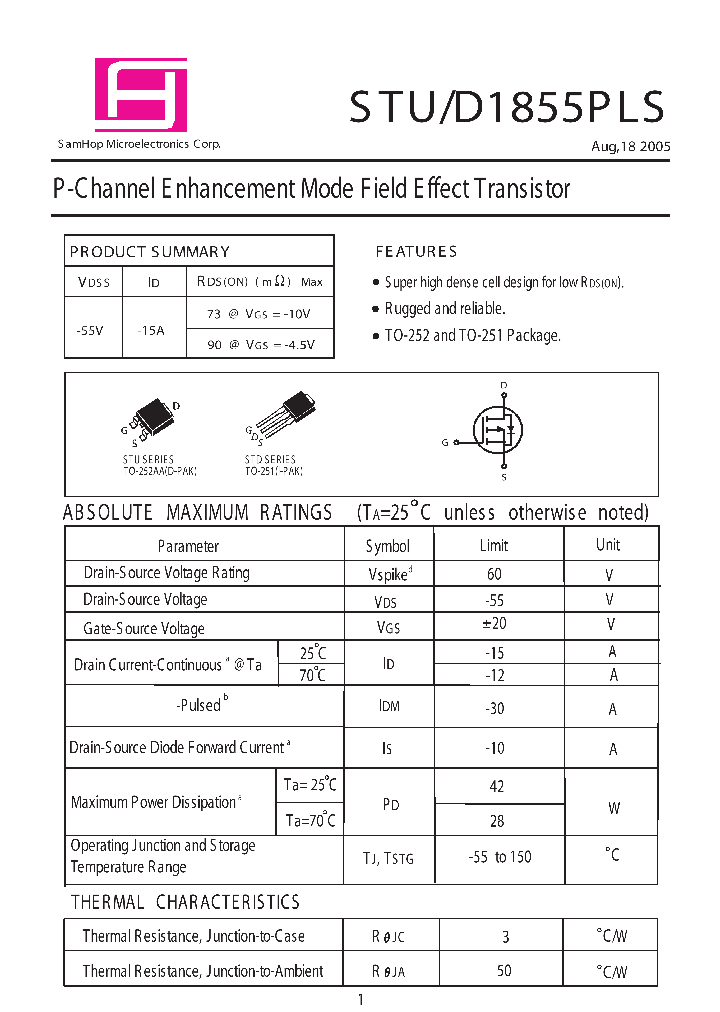 STU1855PLS_1156907.PDF Datasheet