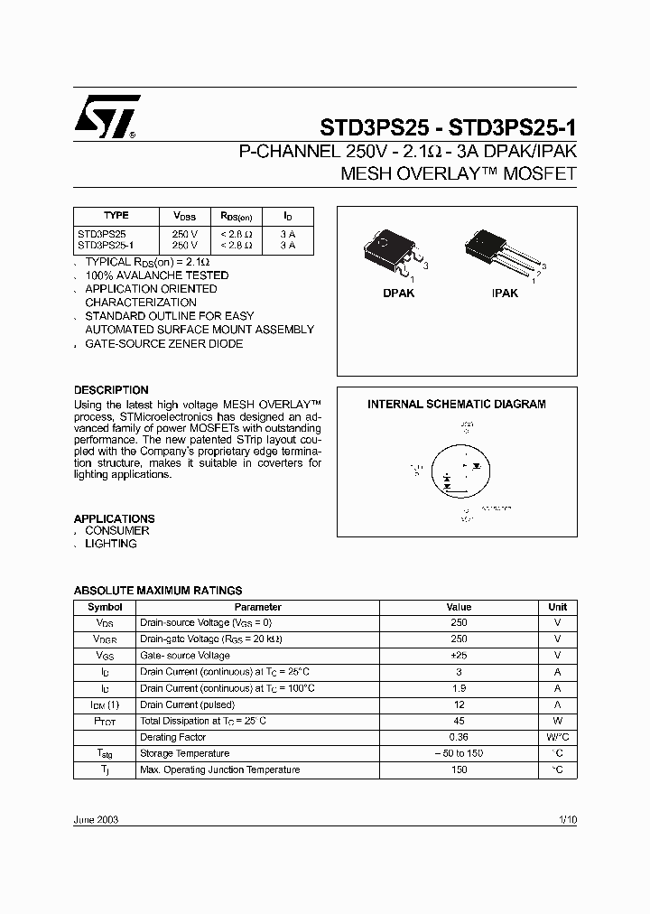 STD3PS25-1_1318087.PDF Datasheet