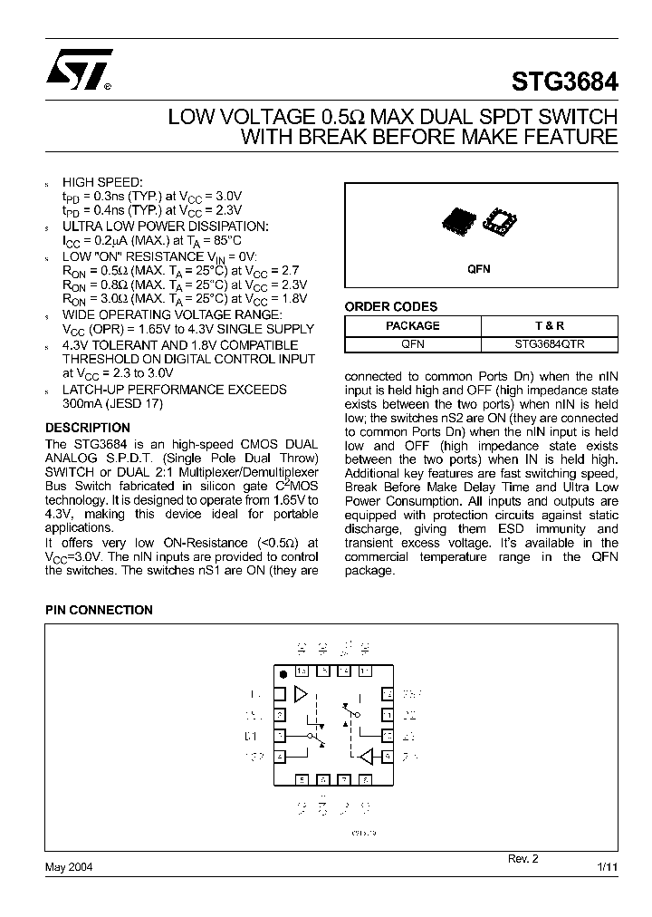 STG3684QTR_1318210.PDF Datasheet