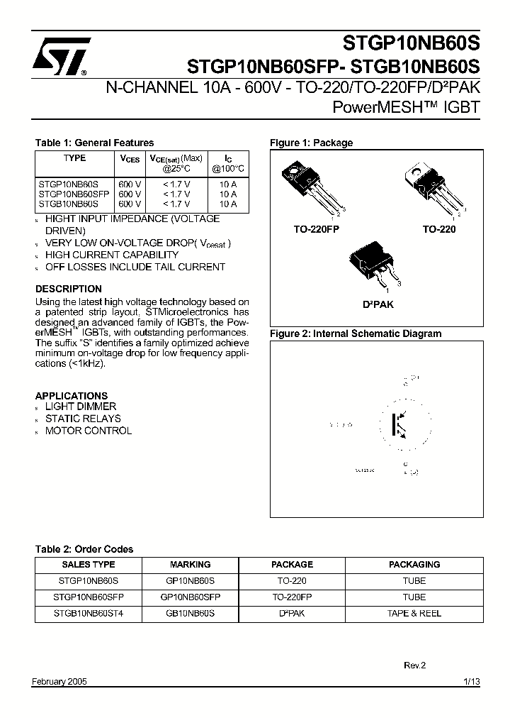 STGB10NB60S_1107218.PDF Datasheet