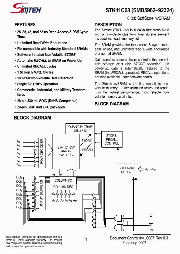 STK11C68-SF45TR_1318382.PDF Datasheet