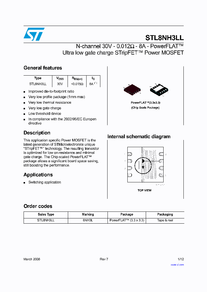 STL8NH3LL06_1318672.PDF Datasheet
