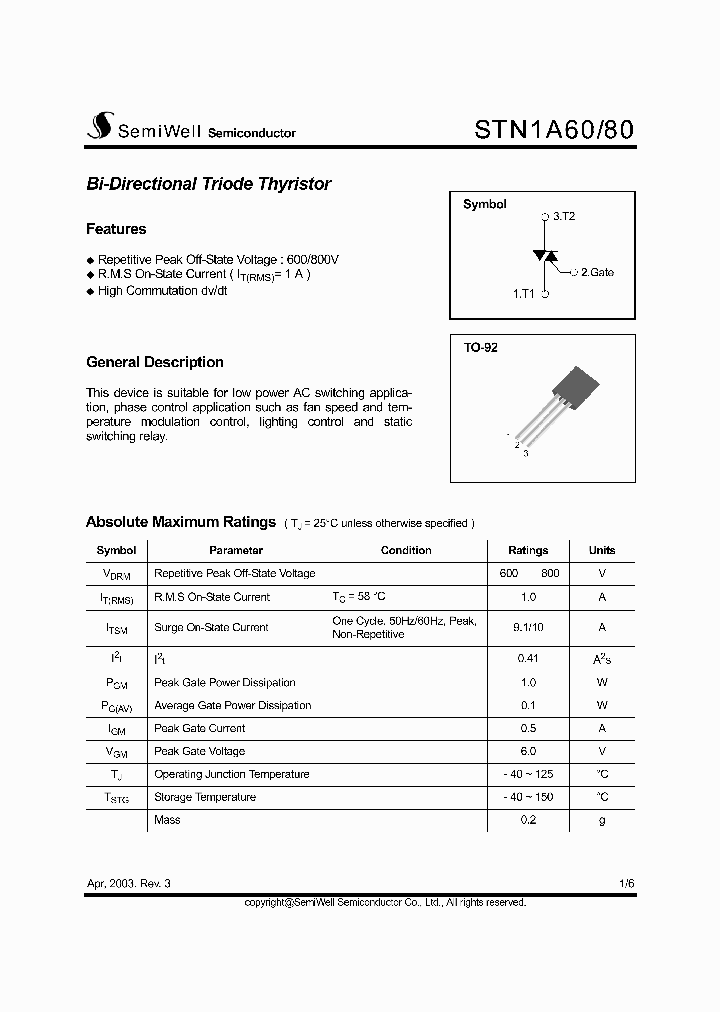 STN1A80_1318787.PDF Datasheet