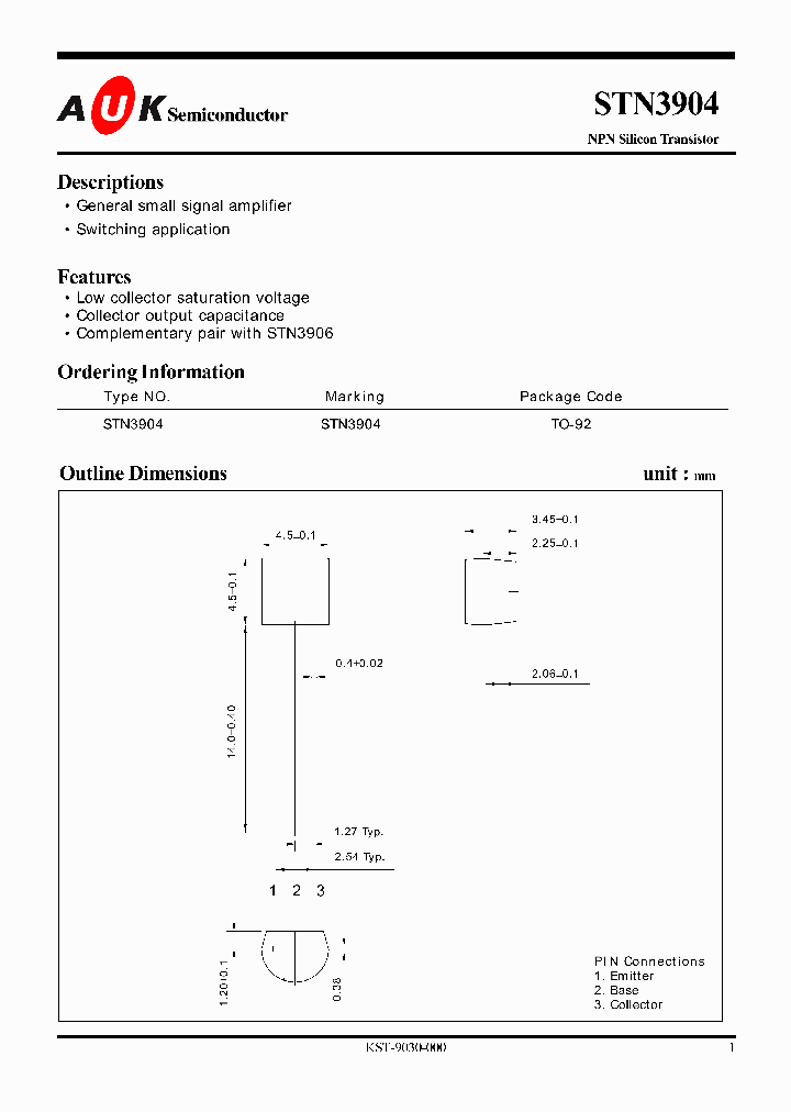 STN3904_1176503.PDF Datasheet