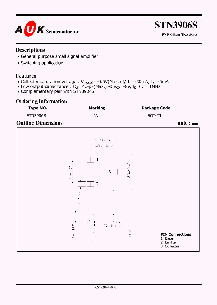 STN3906S_1176507.PDF Datasheet