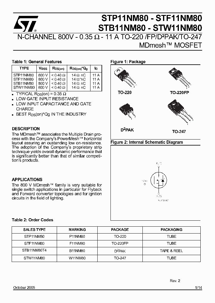 STP11NM80_1318847.PDF Datasheet