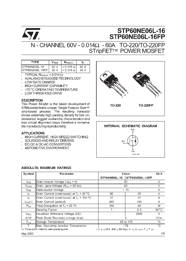 STP60NE06L-16_1180014.PDF Datasheet