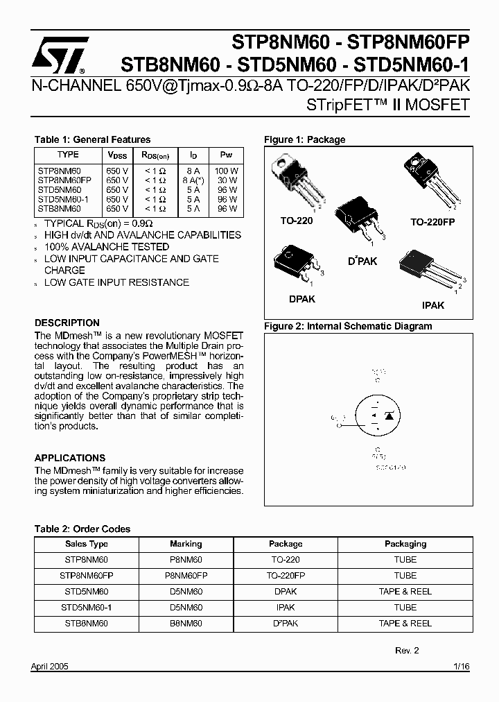 STB8NM60_1188814.PDF Datasheet